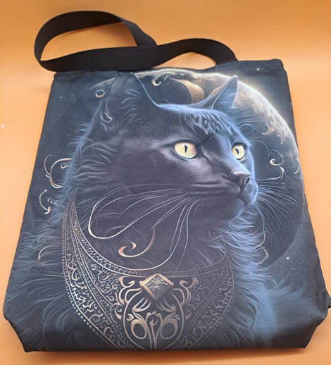 Tasche „Katze-Gothic“