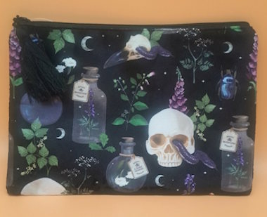 Kosmetiktasche „Venom and Vines“