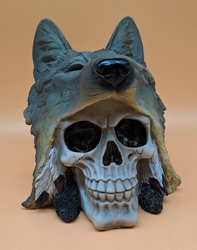 Totenkopf Wolfskopf