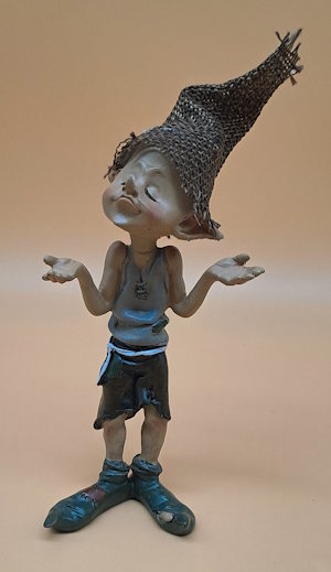 Zwerg Kobold Figur Pixie
